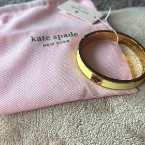 Kate Spade gold bangle bracelet
